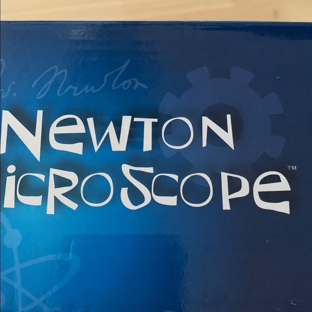 Newton Microscope New In Box Learning Exploring Collect Prepare & Observe - Picture 7 of 15